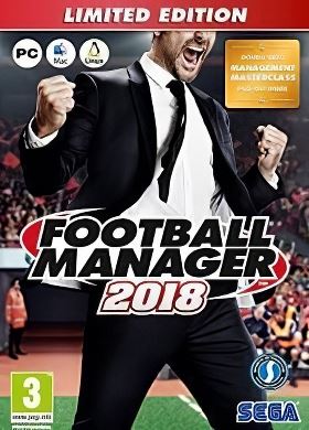 Обложка Football Manager 2018