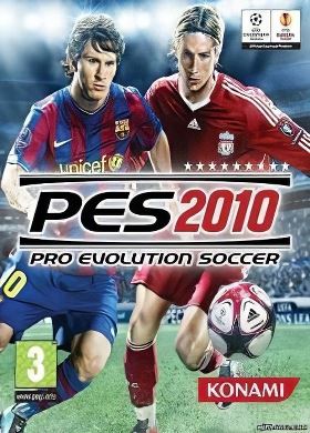 Обложка Pro Evolution Soccer 2010