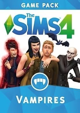 Обложка The Sims 4: Вампиры