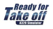 Логотип Ready for Take off A320 Simulator