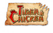 Логотип Moorhuhn Tiger and Chicken