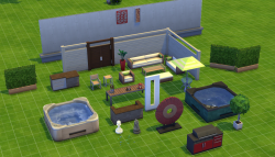 The Sims 4: Внутренний дворик
