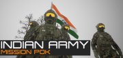 Логотип Indian Army - Mission POK