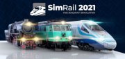 Логотип SimRail 2021 - The Railway Simulator