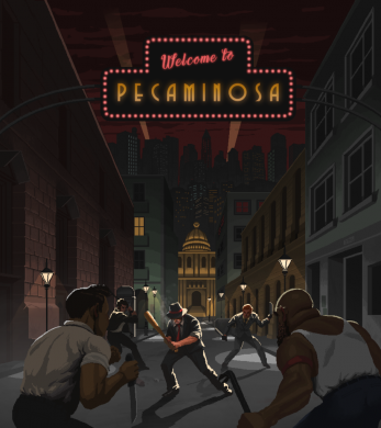 Обложка Pecaminosa - A Pixel Noir Game